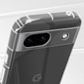 Pikkukuva 3 / 6: Kotelo Google Pixel 8A:lle - AVIZAR - Läpinäkyvä ohut silikoni - Suojattu kamera Transparent
