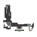 Pikkukuva 2 / 4: Latausliitin Apple iPhone 15 - AVIZAR - USB C -portti + Mikrofoni Musta Svart