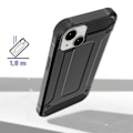 Miniatyrbillede 3 af 4: Stødsikker iPhone 14 etui Sort etui
