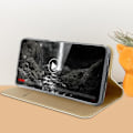 Miniatyrbild 3 av 4: Etui för Samsung Galaxy S20 Plus - DUX DUCIS - Eco-läder Satin - Videostöd - Magnetisk - Kortfack Guld