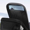 Miniatyrbillede 3 af 5: Smartphone cykelholder - AVIZAR - Vandtæt cover - Op til 7 tommer - Sort - Opbevaringsplads Svart