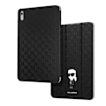 Miniatyrbillede 1 af 6: Trifold etui til iPad 10 2022 Flip Multi-position Holder Karl Lagerfeld Sort Svart