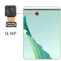 Miniatyrbillede 3 af 4: Frontkamera til Honor X8a, 90 Lite, Magic 6 Lite, Magic 5 Lite 16MP Sort Svart