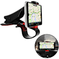 Miniatyrbillede 1 af 4: Støtte Bil - AVIZAR - Universal - Dashboard Montering - Anti-Rutsji - Smartphone op til 5.3 cm