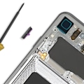 Pikkukuva 4 / 4: Virtapainike Samsung Galaxy S10:lle ja S10 Plus:lle Original Samsung Black Svart