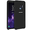 Miniatyrbillede 1 af 5: Galaxy S9 Cover Original Samsung Silikone Cover Beskyttelse Soft Touch Sort