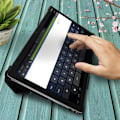 Pikkukuva 4 / 4: Housse - AVIZAR - MediaPad M5 Lite - Folio-laukku - Videotuki - Soft Touch - Suojaus Svart
