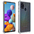 Miniatyrbild 1 av 4: Coque - Akashi - Galaxy A21s - Flexibel - Förstärkta hörn - Rep-resistant Klar vit