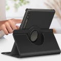 Miniatyrbild 3 av 5: Foliofodral - Samsung - Galaxy Tab S9 Plus - 360° rotation - Svart Svart