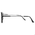 Miniatyrbillede 3 af 5: Aviator solbriller CV2702 med UV400 tonede linser i sort Svart