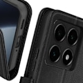 Miniatyrbillede 3 af 5: Taske til Xiaomi 14T - AVIZAR - Wallet Flip og Video Support - Sort Svart