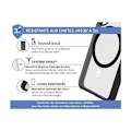 Miniatyrbild 3 av 4: Coque telefon - Forcecase - FC Air Frost - Galaxy S25+ - 50% återvunnet plast - Kompatibel med MagSafe