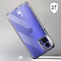Pikkukuva 4 / 5: Itskins-vahvistettu kotelo Motorola Edge 30 Neo -puhelimelle - Läpinäkyvä - Putoamista estävä 2m Vit