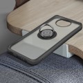 Miniatyrbillede 4 af 4: Coque - Xiaomi - Redmi Note 9T 5G - Bi-materiale - Metallisk Ring - Stødabsorberende - Sort Svart
