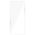 Miniatyrbillede 1 af 4: ZTE Axon 20 hærdet glasfilm 9H affasede kanter Imak Transparent White