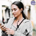 Miniatyrbild 4 av 5: Hörlurar Headset Bluetooth Lavalier mikrofondesign Autonomy 5h Defunc Svart