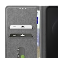 Pikkukuva 5 / 5: Samsung Galaxy S25 Edge Lompakkojuttu ja Video Tuki Harmaa Grå