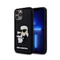 Miniatyrbillede 5 af 6: 3D Cover Karl og Choupette til iPhone 12/12 Pro Elegant Beskyttelse Karl Lagerfeld Sort Svart
