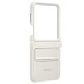 Miniatyrbillede 2 af 4: Taske til Samsung Z Flip 5 Faux Læder Flap Øko-læder Original Creme