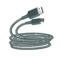 Miniatyrbild 1 av 5: Ekologisk kabel Mikro-USB Intensitet 2,1A 2m Återvinningsbar Bara grön grön