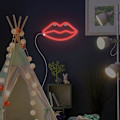 Miniatyrbillede 2 af 2: Forever Light Neon LED Vægsdekoration til soveværelse, klub, dekoration, neonskilt, 3 AA-batterier, USB, lysende skilt.