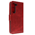 Miniatyrbild 1 av 4: Foliofodral som är kompatibelt med Samsung Galaxy S23 Prestifold Red Case