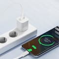 Pikkukuva 3 / 5: 3 in 1 USB-mikro-USB iPhone Lightning USB Type C -kaapeli 5A LinQ White