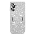 Miniatyrbillede 2 af 5: Coque MagSafe til Samsung Galaxy A26 Silikone Glitrende Sølv Grå