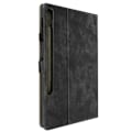Miniatyrbillede 1 af 5: Etui - Samsung - Galaxy Tab S9 Plus/S9 FE Plus - Sort - Øko-læder - Videostander Svart