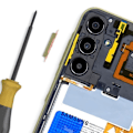 Miniatyrbild 4 av 4: Volymknapp för Samsung Galaxy A25 5G Grön