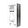 Pikkukuva 1 / 3: Ultra Nopea 20W Kaksoisportti USB-C ja USB-A Moxie Valkoinen Vit
