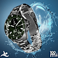 Miniatyrbillede 4 af 6: Montre Connectée ScanWatch Nova Suivi Santé Autonomie 30j Étanche 100m Withings Vert Grön