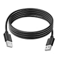 Pikkukuva 1 / 4: USB-kaapeli USB 2.0 Nopea Tietojen Siirto Pituus 1.8m Akyga Musta