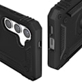 Miniatyrbillede 4 af 5: Coque - AVIZAR - Samsung Galaxy S24 Plus - Hybride - Antichoc - Magnetisk Støtte Svart