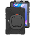 Pikkukuva 2 / 5: Samsung Tab Active 5 Pro ja 4 Pro Suojakotelo Kahvan ja Olkahihnan kanssa Musta