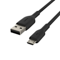 Miniatyrbild 2 av 5: USB till mikro-USB-kabel Ladda och synkronisera Certifierad USB-IF 1 meter Belkin Svart