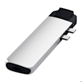 Miniatyrbillede 2 af 6: Hub USB C dual til MacBook HDMI 2 USB USB C Ethernet Micro-SD Satechi Sølv