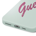 Miniatyrbillede 3 af 4: Coque til iPhone 12 Pro Max Silikone Vintage Soft Touch Guess Lys Grøn Grön