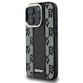 Pikkukuva 3 / 6: iPhone 16 Pro Max Suojakotelo - DKNY Nahkakova Kuoerukuviolla MagSafe (DKHMP16XPCPVSLK) - Musta svart