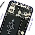 Pikkukuva 4 / 4: Power-, ääni- ja hiljennysnappula iPhone 12:lle ja 12 Pro:lle, violetti Lila