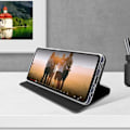 Pikkukuva 3 / 4: Samsung Galaxy A72 - DUX DUCIS - Kortinpidike Tuki - Musta Svart