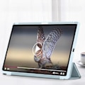 Miniatyrbillede 3 af 5: Etui til iPad Air 11 2024 - AVIZAR - Videosupport / Keyboard - Blå - Syntetisk Blå