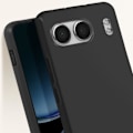 Pikkukuva 4 / 5: OnePlus Nord 4 Pehmeä Matta Silikoonikuori Musta Svart