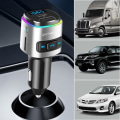 Pikkukuva 4 / 5: Bluetooth FM-lähetin, jossa on USB-autolaturi ja USB-C PD 18W 4smarts Black