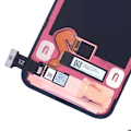 Pikkukuva 3 / 4: LCD-näyttö ja kosketusnäyttö Google Pixel 9:lle, alkuperäinen Google Musta Svart