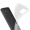 Miniatyrbillede 4 af 5: Honor X8 Case Silikone Gel Fleksibel Tynd og Lys Hvid Gennemsigtig Genomskinlig vit