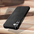Pikkukuva 3 / 5: Samsung A14 Case korttikotelo Flip Lompakko Suunniteltu Samsung Mustalle Svart