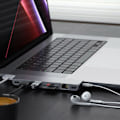 Miniatyrbild 6 av 6: Hub för MacBook USB C till HDMI 4K, Ethernet, USB + 2 USB C, Satechi Gray