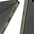 Pikkukuva 4 / 5: Samsung Tab A9 Plus -kotelon moniasentotuki Alkuperäinen Smart Book -kansi, musta Svart