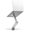 Miniatyrbillede 2 af 5: Supportbureau til bærbar computer 17'', MacBook og iPad Justerbar Foldbar wiwu Sølv